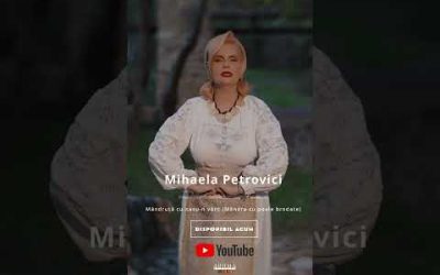 🎶 Ascultă acum melodia populară “Mândruță cu nasu-n vânt (Mândră cu poale brodate)”!  #shorts