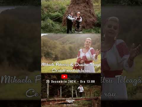 🎉 @Mihaela.Petrovici & Dumitru Teleaga – Meka 🎉 Piesa Noua – 25 Decembrie – Ora 13:00 #shorts
